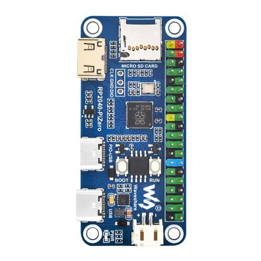Waveshare 25506 RP2040-PiZero Development Board, Based On Raspberry Pi RP2040, 264KB SRAM And 16MB by Waveshare