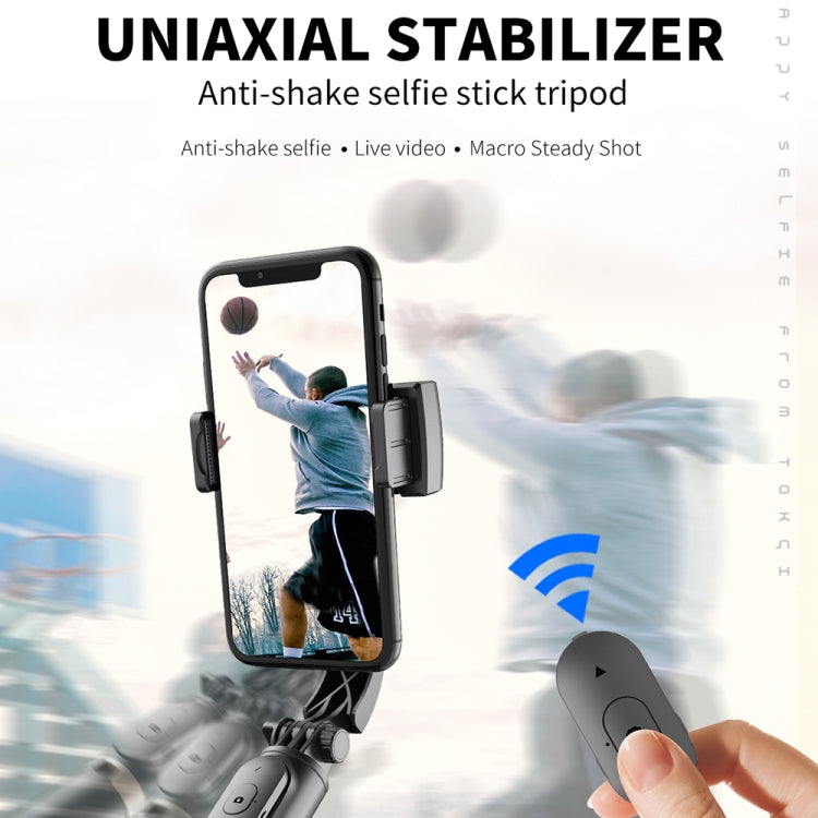 CYKE Q08 Anti-Shake Gimbal Bluetooth Selfie Stick Handheld Phone Live Tripod(No light Version) - Selfie Sticks by CYKE | Online Shopping UK | buy2fix