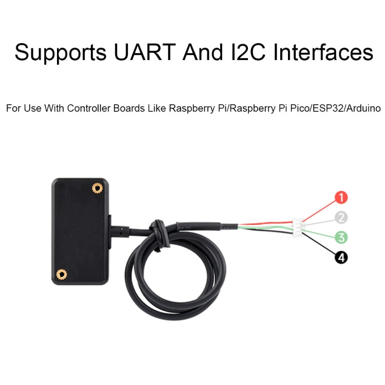 Waveshare 24895 TFmini Plus High Frame Rate High Accuracy Laser Ranging Sensor - Modules Expansions Accessories by Waveshare | Online Shopping UK | buy2fix