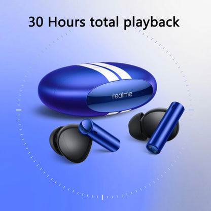 Realme Buds Air 3 In-Ear Active Noise Reduction Sports Wireless Bluetooth Earphones(Blue) - Bluetooth Earphone by Realme | Online Shopping UK | buy2fix