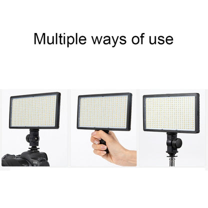 416 LEDs Stepless Adjustment Live Fill Light Reversible Photography Soft Light, Style: 8 inch(EU Plug) -  by buy2fix | Online Shopping UK | buy2fix