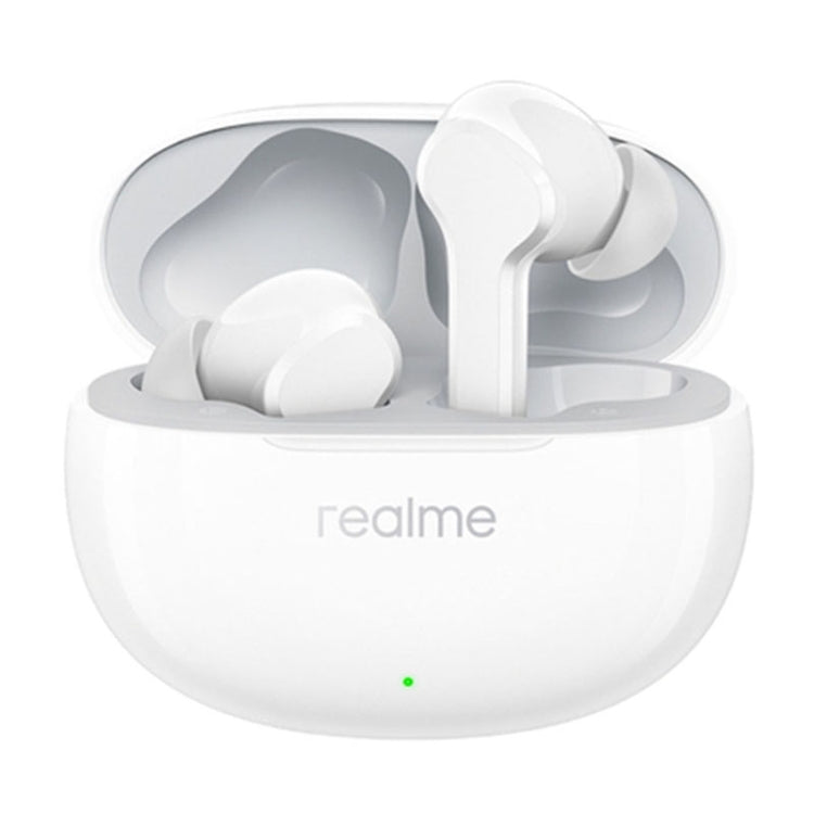 Realme Buds T100 AI ENC Smart Call Noise Reduction Wireless In-Ear Bluetooth Earphones(White) - Bluetooth Earphone by Realme | Online Shopping UK | buy2fix