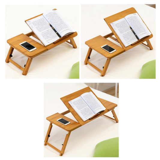 741ZDDNZ Bed Use Folding Height Adjustable Laptop Desk Dormitory Study Desk, Specification: Large 88cm by buy2fix