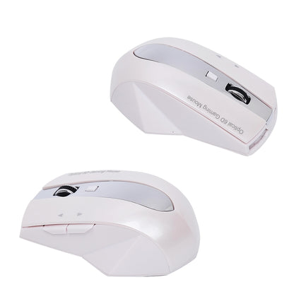 M-011G 2.4GHz 6 Keys Wireless Charging Mouse Office Game Mouse(Pearl White) - Wireless Mice by buy2fix | Online Shopping UK | buy2fix