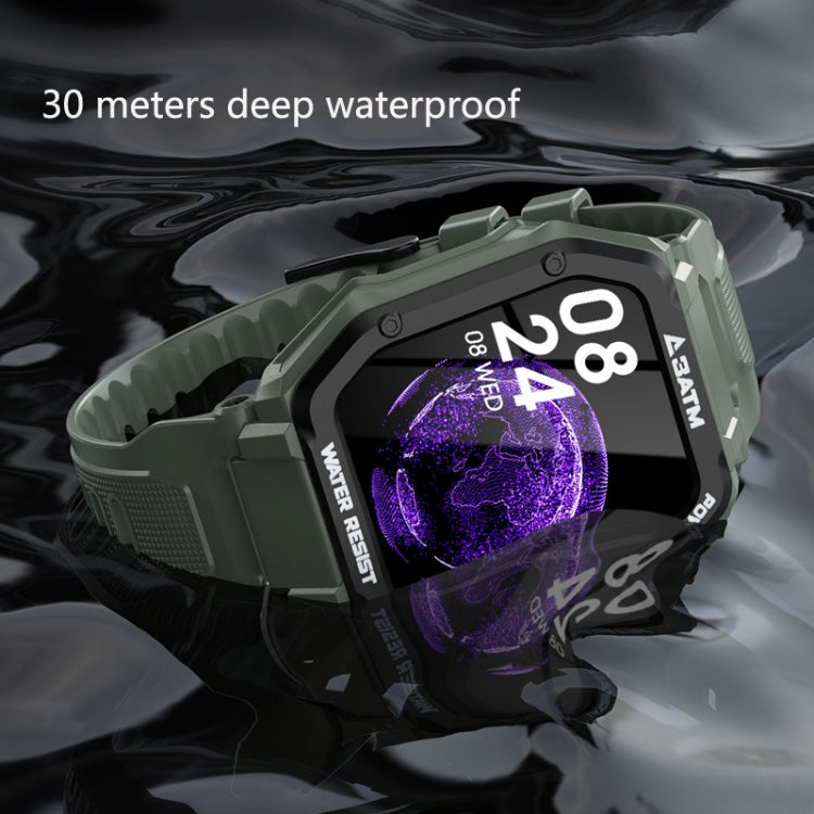 C16 Outdoor Waterproof Smart Sports Bracelet(Green) - Smart Wear by buy2fix | Online Shopping UK | buy2fix