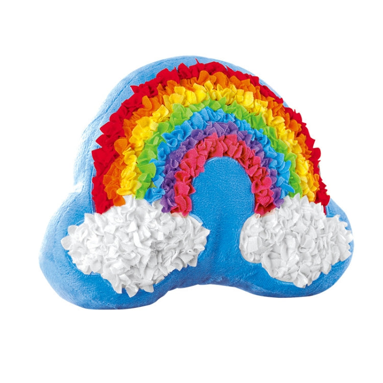 DIY Plush Pillow Toy Three-Dimensional Handmade Doll Material Package(Rainbow Cloud) - Early Education Toys by buy2fix | Online Shopping UK | buy2fix