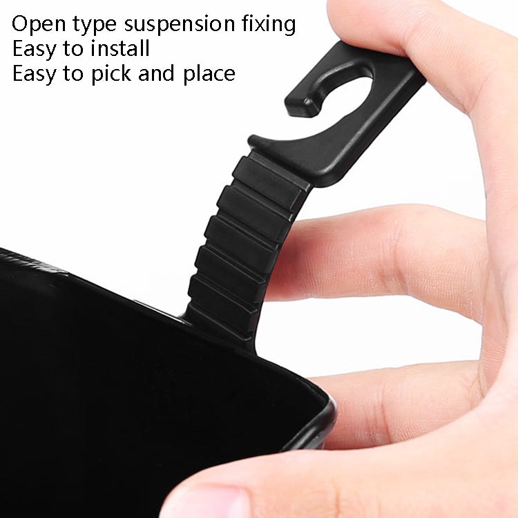 Car Umbrella Holder Waterproof Storage Bucket With Hook Clip(Black) by buy2fix