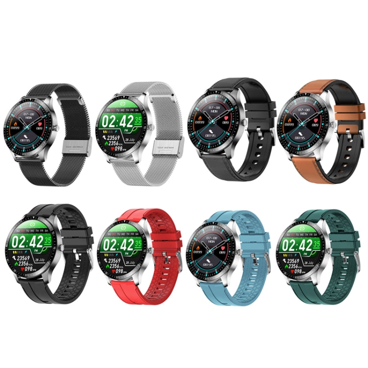 S80 Heart Rate And Blood Pressure Multi-Sports Mode Smart Sports Bracelet,Specification: Green Silicon - Smart Wear by buy2fix | Online Shopping UK | buy2fix