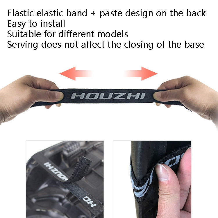 HOUZHI MTZT1010 Motorcycle Sun Insulation Cushion 3D Grid Breathable Sweating Cool Seat Cover, Style: Double Layer S by buy2fix