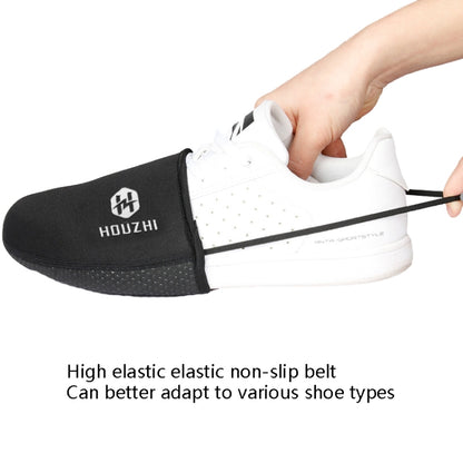 HOUZHI MTFJ1030 Motorcycle Gear Rod Shoe Cover Non-Slip Stain-Resistant And Waterproof Shoe Cover, Size: L(Black) by buy2fix