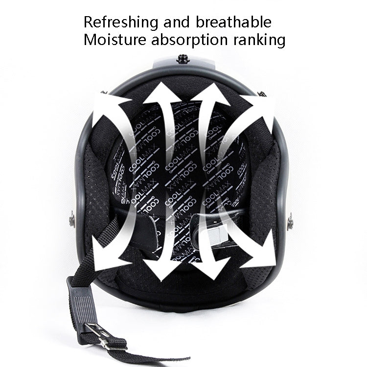 MTTD1028 Riding Breathable Quick-Drying Absorb Sweat Sponge Pad Removable Motorcycle Helmet Pad, Size: One Size(Black) by buy2fix