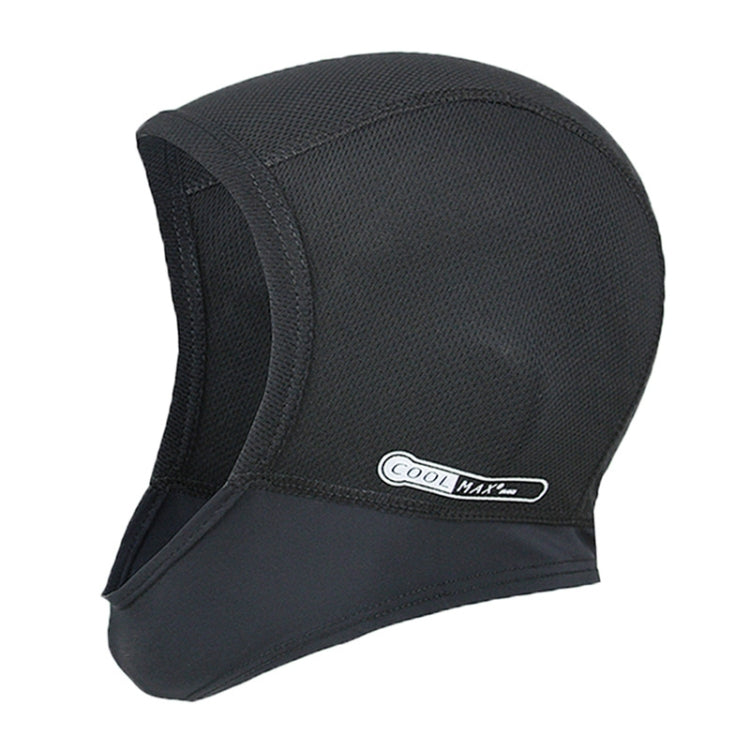 MTTT1040 Motorcycle Helmet Interior Cap Breathable Quick Dry Sunscreen Sweat-Absorbent Sports Head Cover, Size: L(Black) - In Car by buy2fix | Online Shopping UK | buy2fix