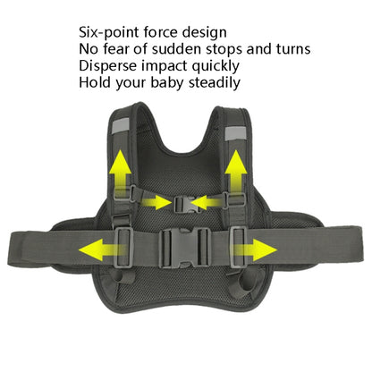 MTBD1063 Electric Motorcycle Seat Belt Child Seat Belt Baby Strap(Black) by buy2fix