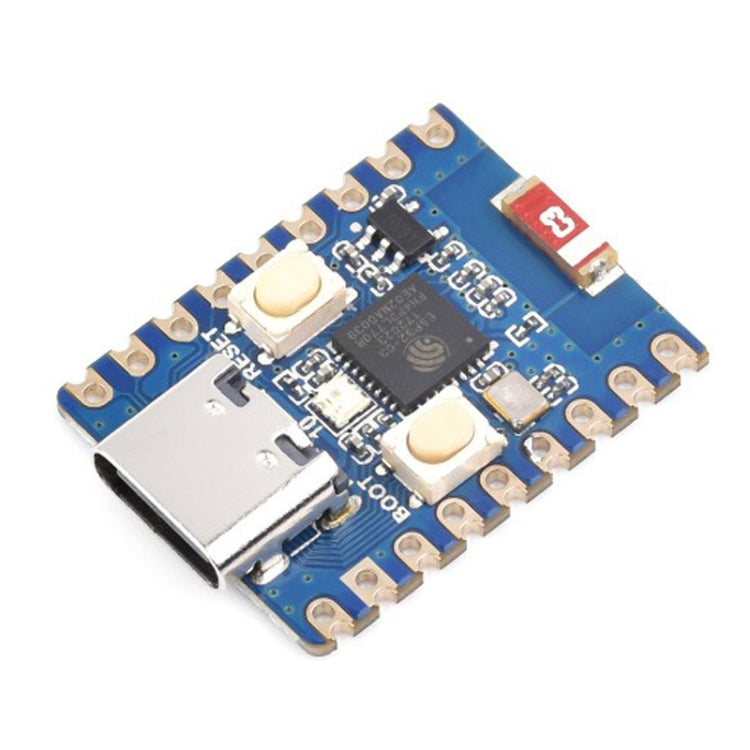 Waveshare 2.4GHz ESP32-C3 Mini Development Board, Based ESP32-C3FN4 Single-core Processor without Header - Boards & Shields by Waveshare | Online Shopping UK | buy2fix