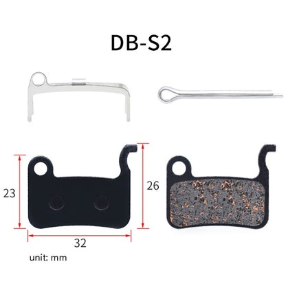 3 Pairs Mountain Bike Semi-Metallic Brake Pads M355 Oil Disc BB5 Resin Disc Brakes, Bagged(DB-S2) - Outdoor & Sports by buy2fix | Online Shopping UK | buy2fix