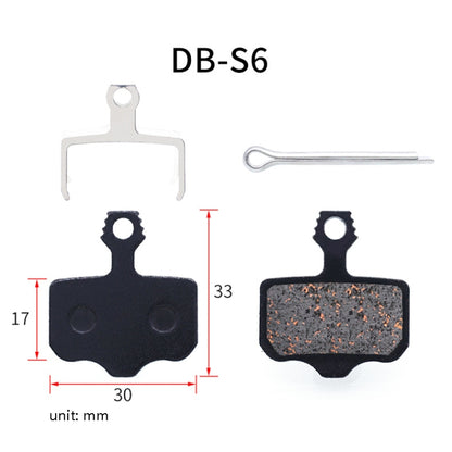 3 Pairs Mountain Bike Semi-Metallic Brake Pads M355 Oil Disc BB5 Resin Disc Brakes, Bagged(DB-S6) - Outdoor & Sports by buy2fix | Online Shopping UK | buy2fix