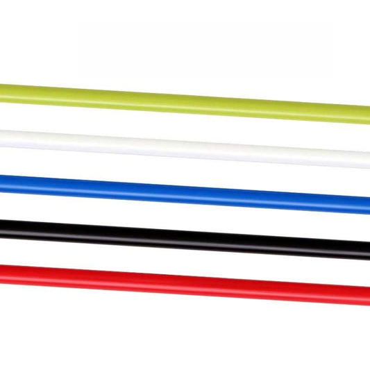 TRLREQ Mountain Bike Brake Tube 5mm Hydraulic Oil Disc Oil Brakes Braided Tube, Length: 3 PCS 1m (Green) by buy2fix