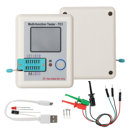 LCR-TC1 Full Colorful Screen Transistor Tester for Diode Triode Capacitor Resistor Test(LCR-TC1) - Consumer Electronics by buy2fix | Online Shopping UK | buy2fix