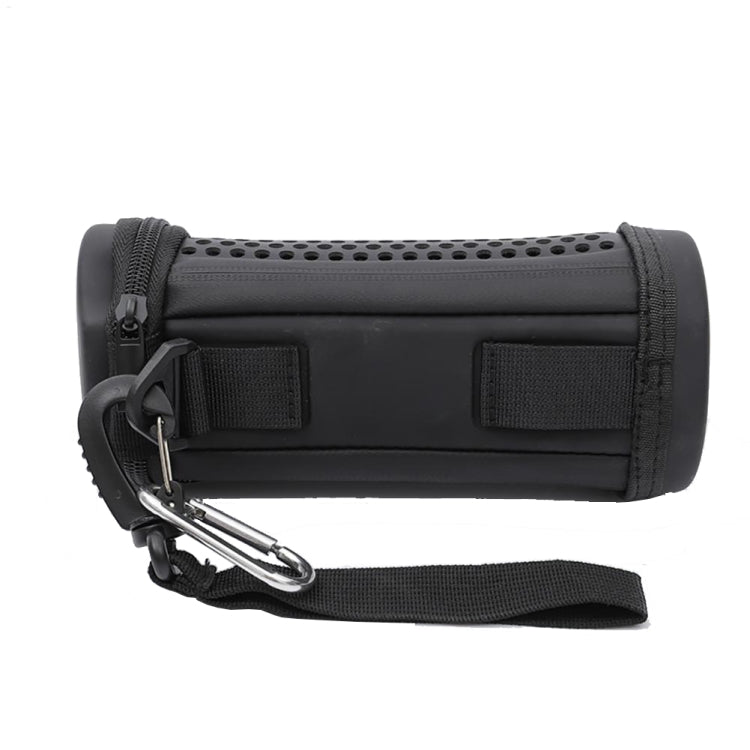 For JBL Flip 5 Bluetooth Speaker Storage Box Kaleidoscope Hollow Protective Cover(Black) by buy2fix