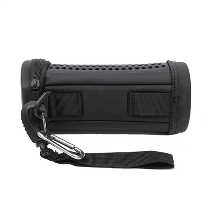 For JBL Flip 5 Bluetooth Speaker Storage Box Kaleidoscope Hollow Protective Cover(Black) by buy2fix