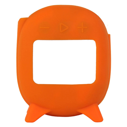 For JBL Clip 4 Bluetooth Speaker Silicone Case Protective Case(Orange) by buy2fix
