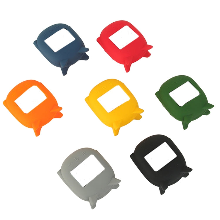 For JBL Clip 4 Bluetooth Speaker Silicone Case Protective Case(Yellow) by buy2fix