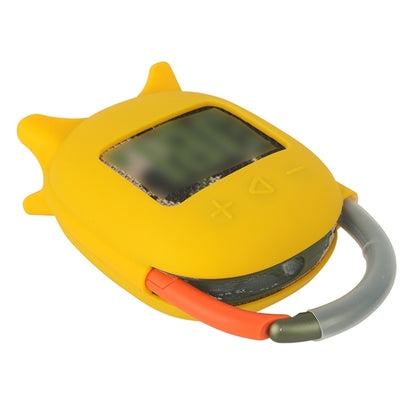 For JBL Clip 4 Bluetooth Speaker Silicone Case Protective Case(Yellow) by buy2fix