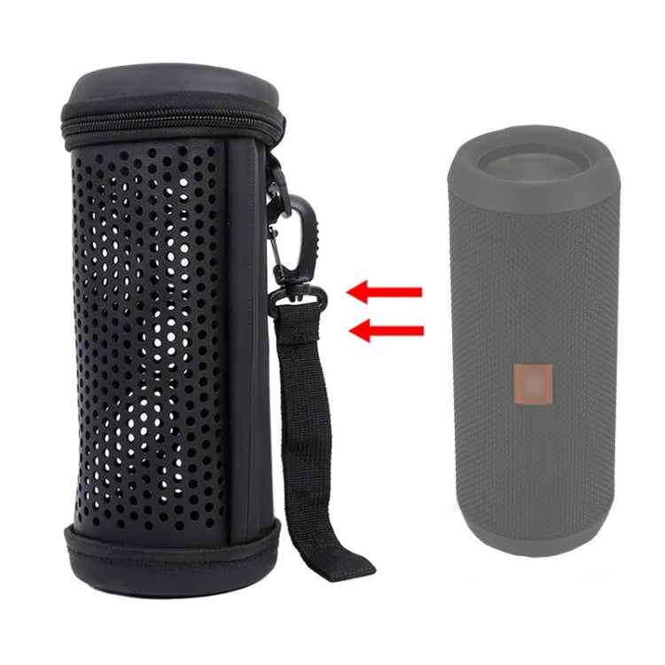 For JBL Flip 1 / 2 / 3 Hollow Protective Cover Portable Bag(Black) by buy2fix
