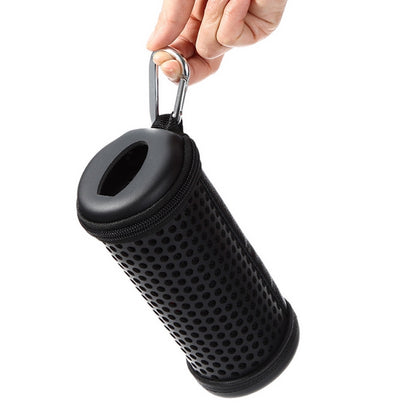 For JBL Flip 1 / 2 / 3 Hollow Protective Cover Portable Bag(Black) by buy2fix