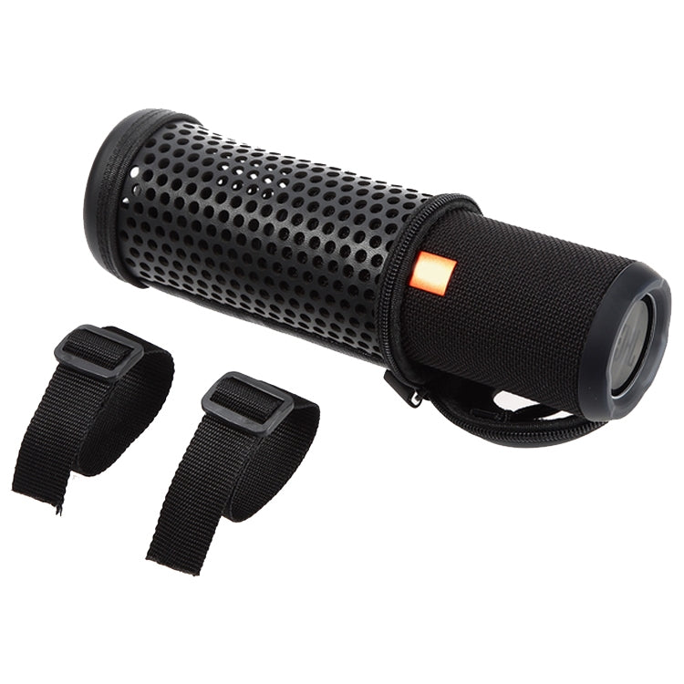 For JBL Flip 1 / 2 / 3 Hollow Protective Cover Portable Bag(Black) by buy2fix