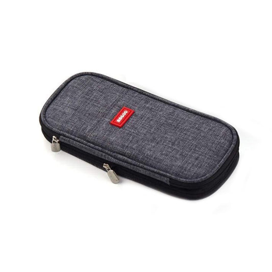 Angoo Cotton And Linen Large Capacity Pencil Stationery Bag(480 Ink Printing) by Angoo