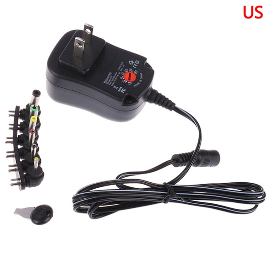 C5 3-12V 12W Adjustable Voltage Regulated Switch Power Supply Power Adapter Multifunction Charger With DC Tips(US Plug) by buy2fix