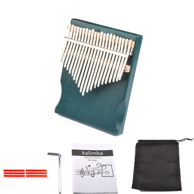 21-Tone Thumb Piano Kalimba Portable Musical Instrument(Blue Kit) - Keyboard Instruments by buy2fix | Online Shopping UK | buy2fix