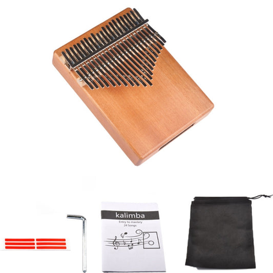 21-Tone Thumb Piano Kalimba Portable Musical Instrument(Box Wooden Kit) - Keyboard Instruments by buy2fix | Online Shopping UK | buy2fix