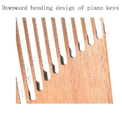 21-Tone Thumb Piano Kalimba Portable Musical Instrument(Wooden) - Keyboard Instruments by buy2fix | Online Shopping UK | buy2fix