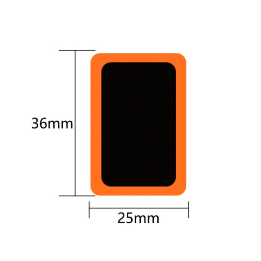 48pcs /Sheet Car Vacuum Tire Film Bicycle Motorcycle Tire Repair Film, Style: Square by buy2fix