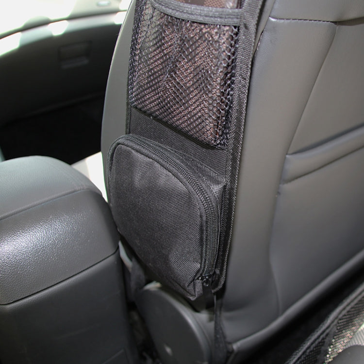 Car Storage Bag Car Chair Back Side Hanging Bag(Black) by buy2fix