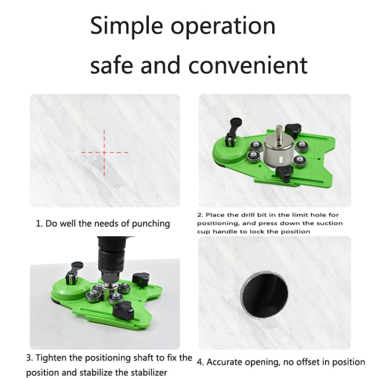 CY-0125 Auxiliary Tool For Glass Tile Suction Cup Opening Locator, Style: Single Handle - Others by buy2fix | Online Shopping UK | buy2fix