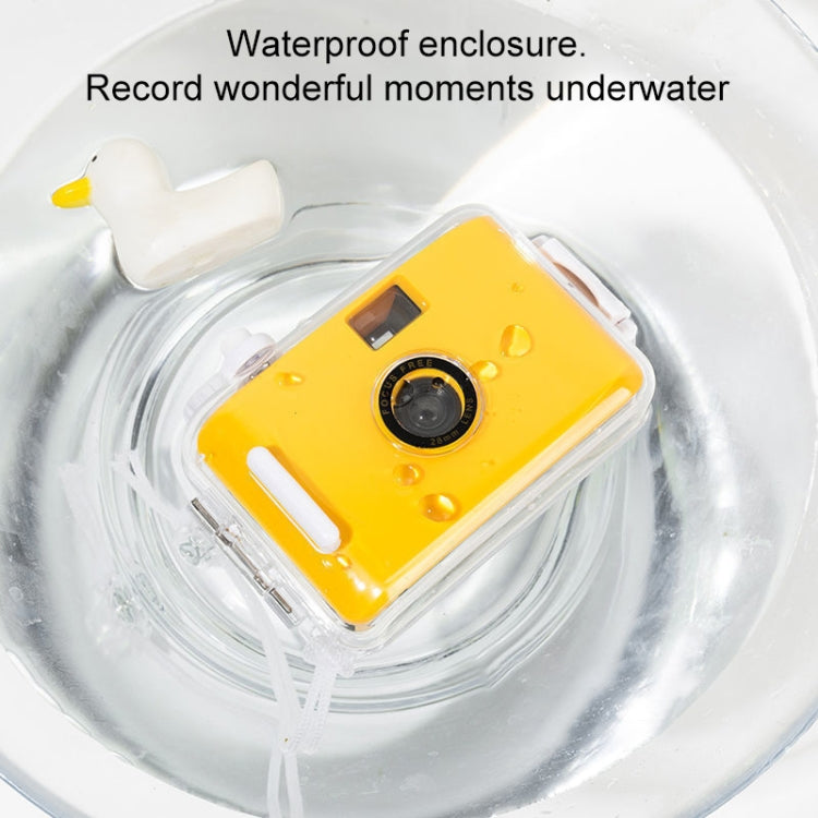 Cute Retro Film Waterproof Shockproof Camera With Disposable Film(All White Shell) - Consumer Electronics by buy2fix | Online Shopping UK | buy2fix