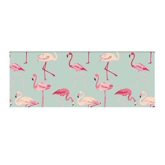 900x400x5mm Office Learning Rubber Mouse Pad Table Mat(5 Flamingo) by buy2fix