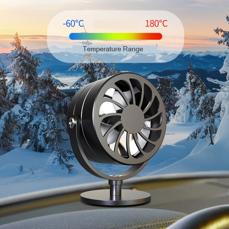 Aromatherapy Car Ornaments Automotive Accessories Solar Perfume Seat(Black) by buy2fix