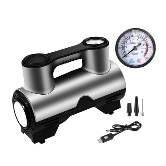 Car Inflatable Pump Portable Small Automotive Tire Refiner Pump, Style: Wireless Pointer With Lamp by buy2fix