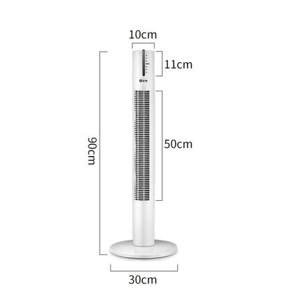 WoMu Household Leafless Fan Tower Floor Fan CN Plug, Size:90cm, Style:Mechanical Models - Consumer Electronics by WoMu | Online Shopping UK | buy2fix