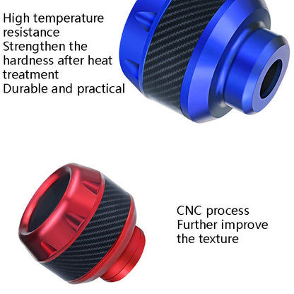 1pair TF-1783 Motorcycle Accessories Modified Electric Car Anti-Drop Cup Aluminum Alloy Shock Absorption Front Fork Cup(Blue) by buy2fix