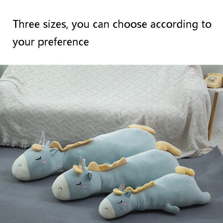 Unicorn Doll Long Pillow Plush Toys Bedside Cushion, Size: 120cm(Blue Green) - Soft Toys by buy2fix | Online Shopping UK | buy2fix