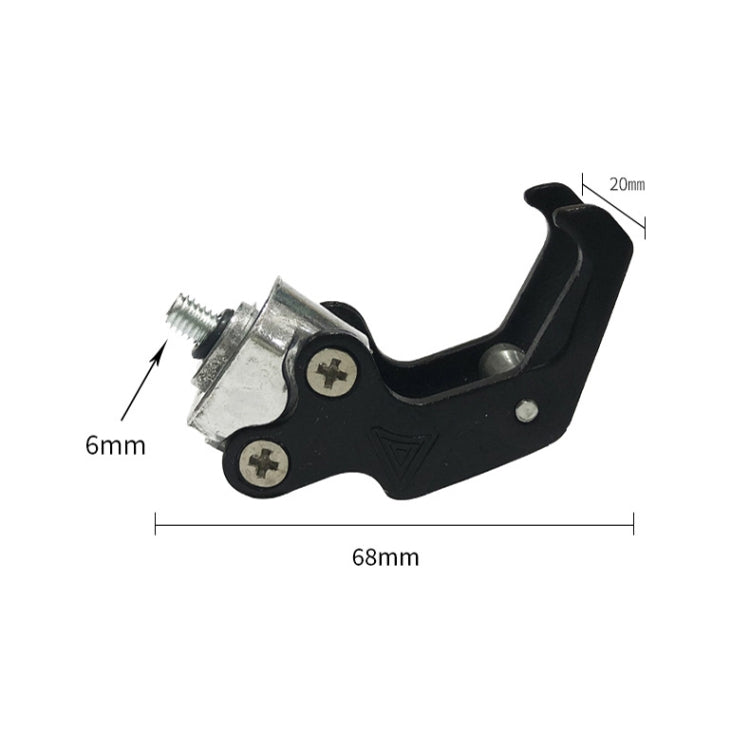 TF-1778 Electric Cars Motorcycle Helmet Hook General Eagle Claw Hook(Red) by buy2fix