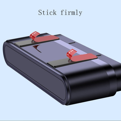 2 PCS One-Click Automatic Hiding Temporary Parking Signs For Cars(Black - Green Numbers) by buy2fix