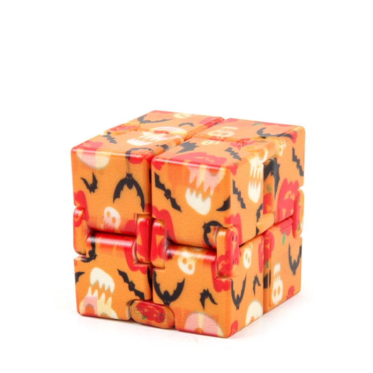 3 PCS Infinite Magic Cube Halloween & Christmas Theme Decompression Pocket Cube Second Order Cube Toy(No.335K-4 Pumpkin Orange) - Magic Cubes by buy2fix | Online Shopping UK | buy2fix