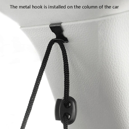 2 PCS 69 x 82cm Automobile Front And Rear Partition Curtain Business Car Air Conditioning Privacy Curtain(black) by buy2fix