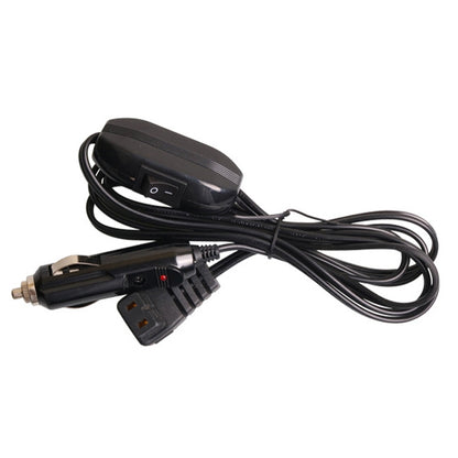 Car Compressor Refrigerator Line 12/24V Semiconductor Refrigerator Power Cord Cigarette Lighter Line, Specification: With Switch 1m - In Car by buy2fix | Online Shopping UK | buy2fix